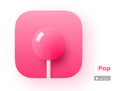 Icon design app appstore design graphic icon illustration ios logo lolipop pop