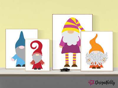 Gnomes Clipart clipart design gnome illustration vector