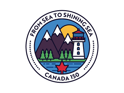 Canada 150 Sticker