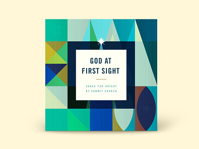 God at First Sight - EP advent album christmas church geometry music pattern star