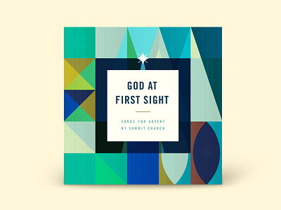 God at First Sight - EP advent album christmas church geometry music pattern star