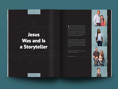 Summit Magazine 29 - Section Intro church editorial grid layout magazine photography print type typography