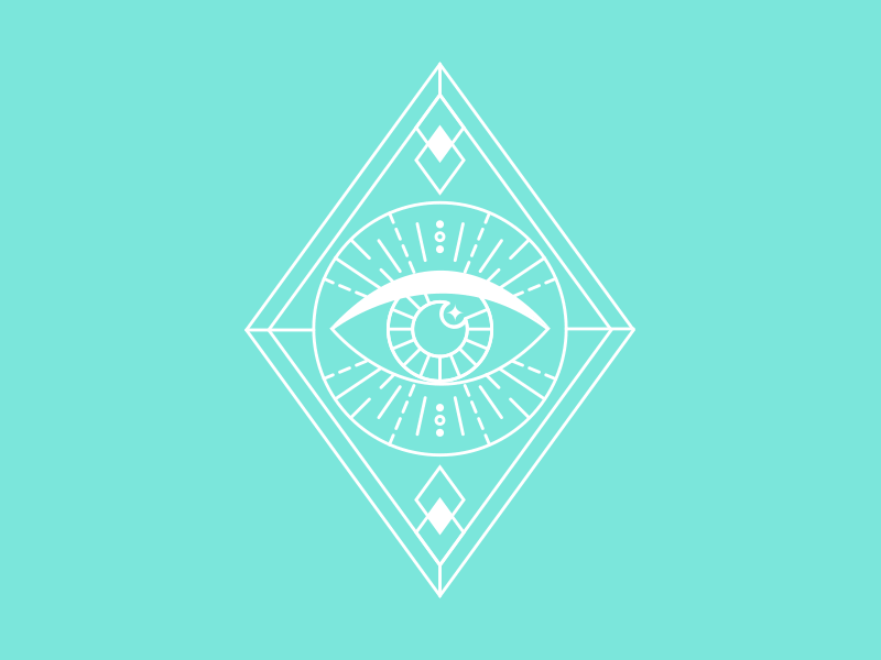 All Seeing Eye color eye fade graphic design line drawing line illustration modulate