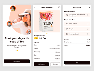 E-Commerce App -( Mobile) branding design typography ui ux