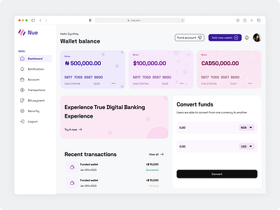 Fintech Dashboard