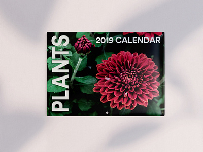 Plant Wall Calendar
