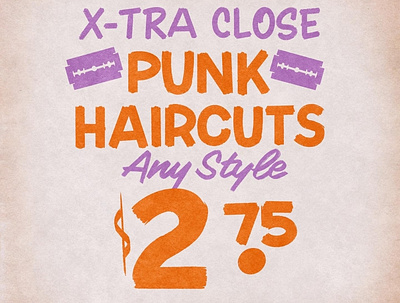 Punk Haircuts branding design digital graphic design illustration logo punk punk rock rock and roll