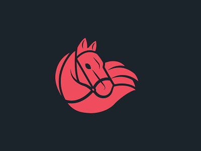 Horse animal illustration animal logo branding horse horse logo illustration logo rejected riding vector