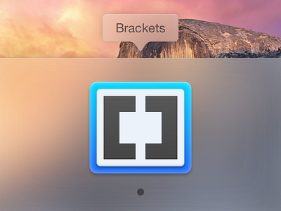 Brackets Replacement Icon brackets icon replacement sketch yosemite