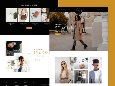 Fashion Web Design ecommerce fashion fashion web fashion website home page web web design