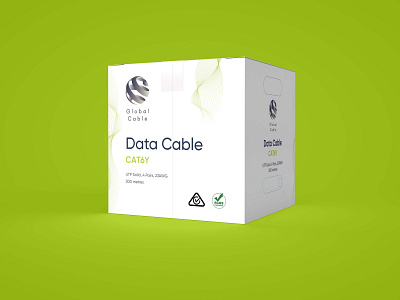 Cable Label Design box box design cable cable packaging design label label design packaging packaging design product