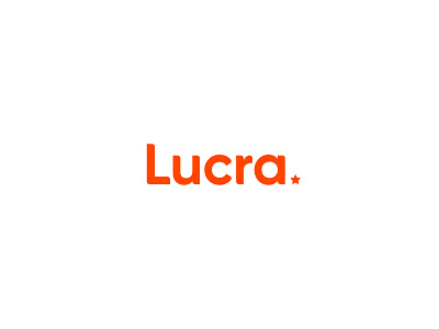 Lucra Logo betting branding elegant identity logo logotype sport betting typography wordmark