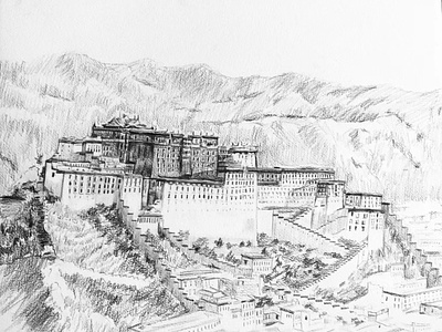 Potala Palace sketch