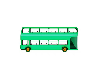 bus icon design logo