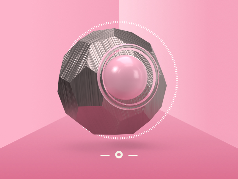 Letter O metal adobedimension dimensional type 36daysoftype geometric dimensional customtype shapes render letter custom type 3d type lettering