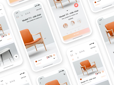 Furniture business app business，app，ui， furniture，vr