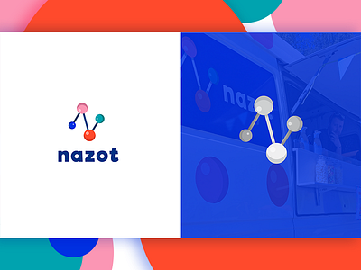 nazot logo azot foodtruck logo nitrogen