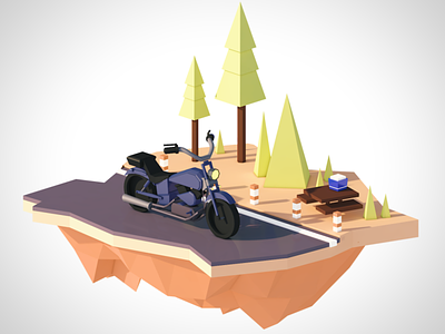 Road to the Gravity Falls 3d blender cartoon cinema4d daysgone game games graphic design gravityfalls isometric lego lowpoly ps4 render renders unity