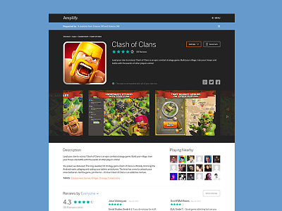App Detail Page