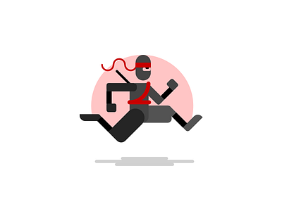 Sprint agile backlog character illustration japan motion ninja project management running scrum sprint vector