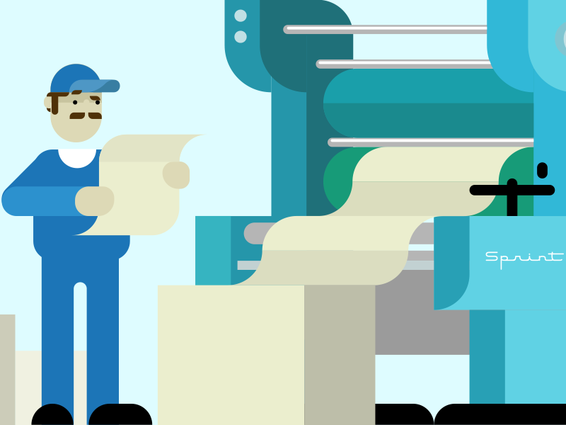 Print Shop (detail) by Vivify Ideas on Dribbble