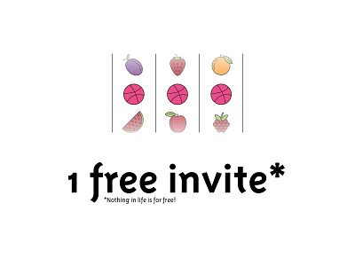 1 free invite dribbble invite free invite invitation invite invite giveaway