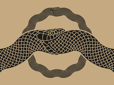 Ouroboros egypt illustration infinity snake