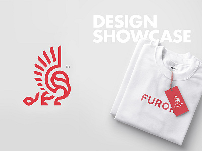 Insignia Design Submission for Furor Jeans brand design brand identity brand logo creative logo insignia logo design minimal logo red white