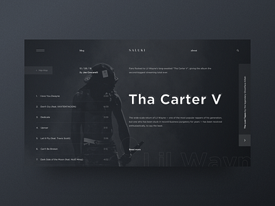 SALUKI – 'Tha Carter V'