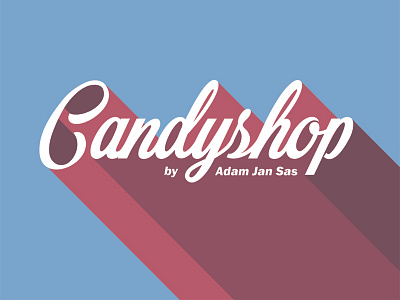 Candy brand branding candy candyshop logo mrketing shop wavo