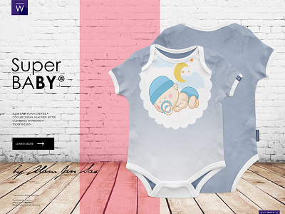 Project Super BABY by Adam Jan Sas agency baby branding design fashion super trend wavo