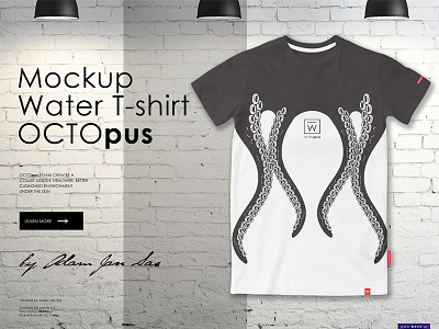 Project OCTOpus T-shirt by Adam Jan Sas agency anime blackandwhite design fashion modern project success trend tshirt wavo
