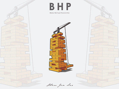 Project BHP by Adam Jan Sas bhp cartoon design fun minimalism modern noflat project sas wavo