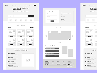 Guest post web wireframe