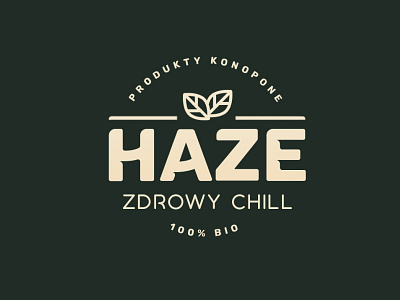 HAZE highest quality CBD branding design graphic design illustration logo vector