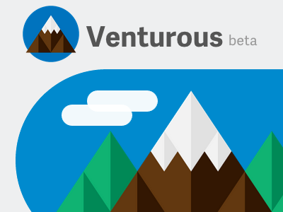 Venturous sign-up page