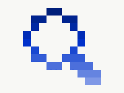 Pixel Search Icon