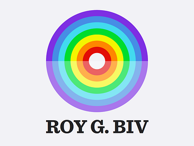 ROY G. BIV