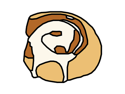 Cinnamon roll cinnamon roll illustration vector