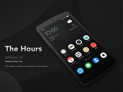 The Hours for ZTE personality theme