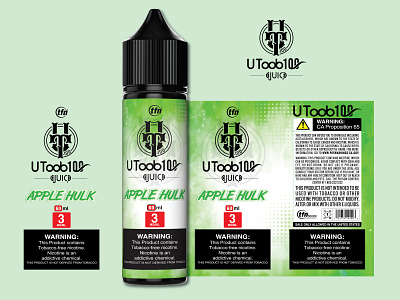 Product e-juice label branding design e juice graphic design illustration label design product label vape label