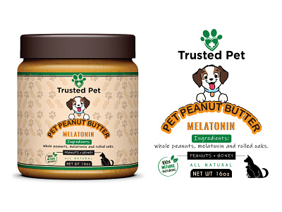 Product label design branding butter design graphic design illustration label label design peanut pet butter product label vector