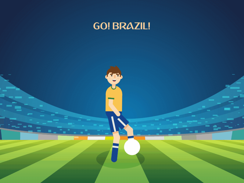 Brazil Soccer Player ball brazil lifting ball soccer worldcup