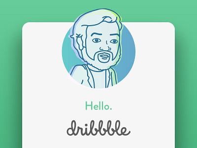 Hello dribbble - First shot