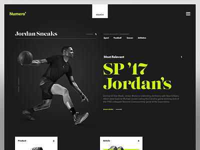 Search Desktop Art Direction app article cards design mobile product sketch sport typography ui ux