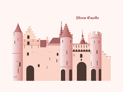 Steen Castle belgium castle steen