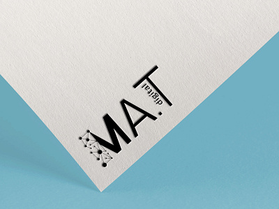 Logo MA.T digital design graphic design illustration logo typography