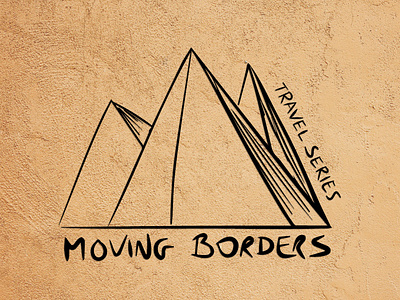Moving Borders logo design graphic design illustration logo vector