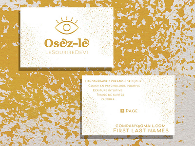 Osez-le logo & business card branding business card design graphic design logo typography vector