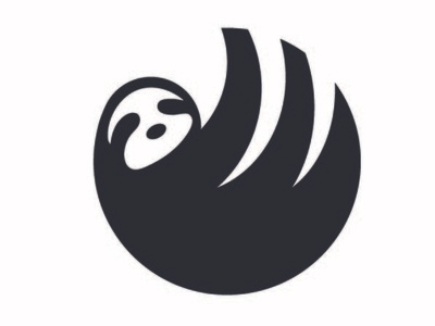 Sloth Logo illustrator logo logo design vector art